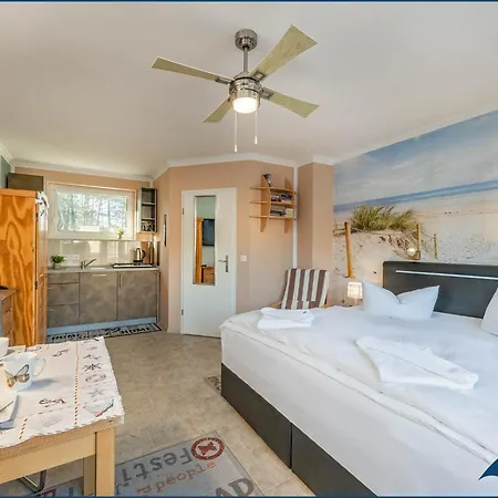 Appartamento Haus Kiefernduene Balkonstudio Links *