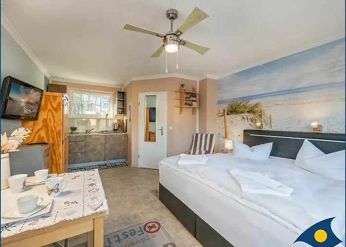 아파트 Haus Kiefernduene Balkonstudio Links